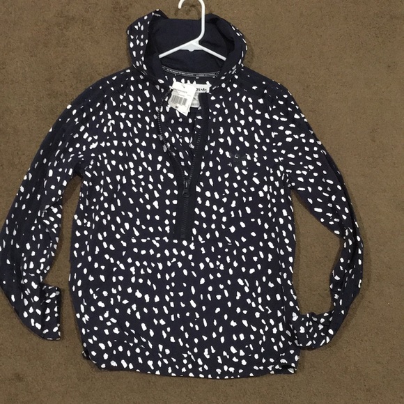 adidas Jackets & Blazers - Sold Adidas Blue spotted windbreaker
